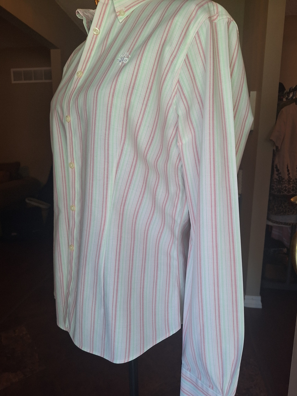 Brooks Brothers Women's Supima Cotton Button-Down Shirt M - Picture 7 of 16